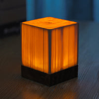 Stijlvolle LED Tafellamp - WoodGlow