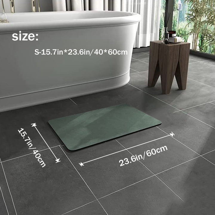 Antislip Diatomee Badmat - AquaGrip