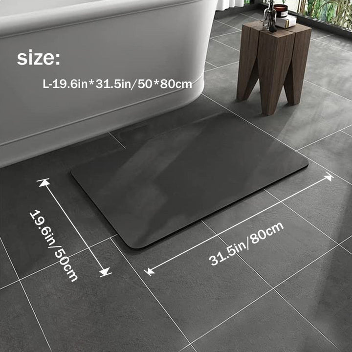 Antislip Diatomee Badmat - AquaGrip