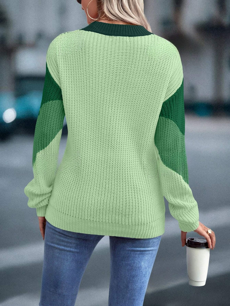 Kleurrijke Crew Neck Sweater - Emmeline