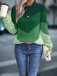 Kleurrijke Crew Neck Sweater - Emmeline