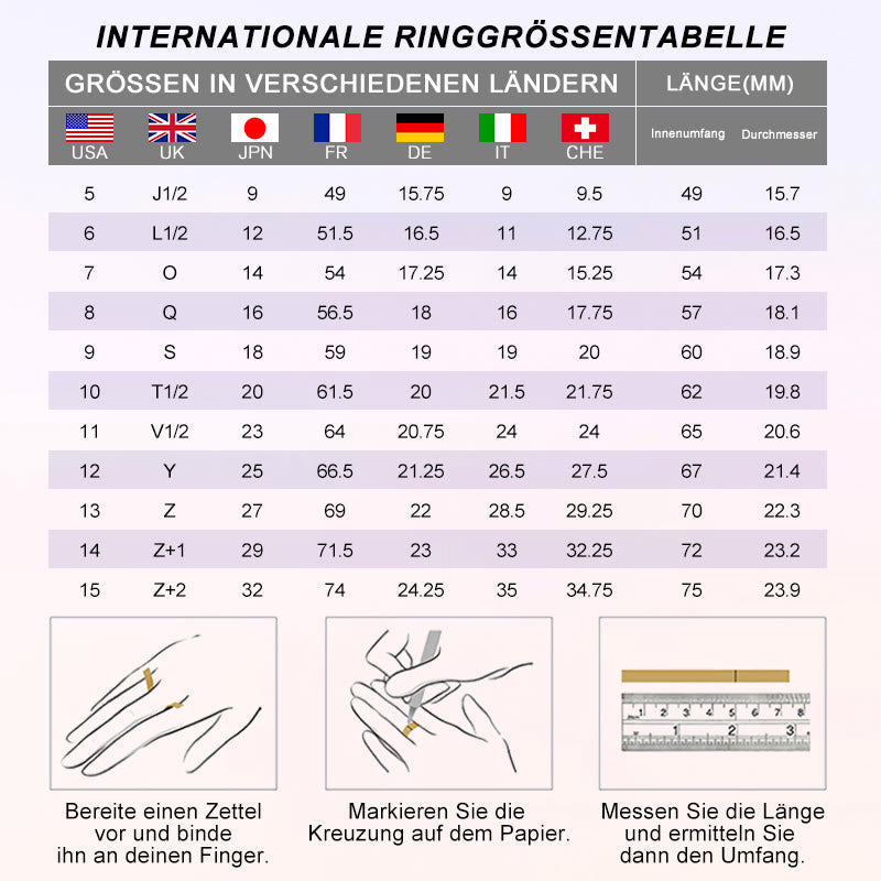 Saffier en Opaal 3-delig Ringset - Isabella