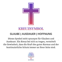 Mosagaat Heilige Medaille Kruis Hanger Rozenkrans Halsketting - Celeste