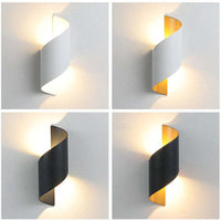 Moderne Spiraal LED Wandlamp - TwistLight
