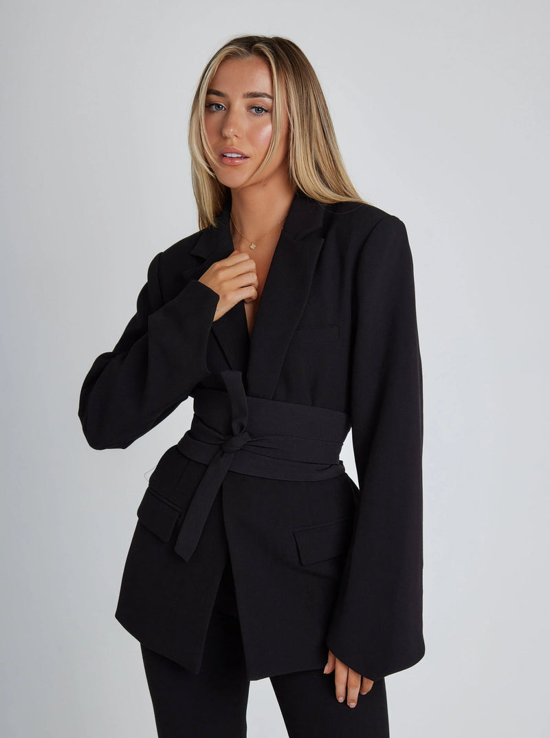 Dames Blazer met Riem – Valeria