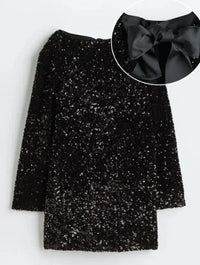 Trendy Glitter Midi-Jurk - Stella