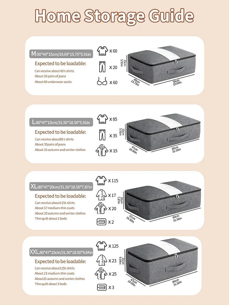 Slimme en Ruime Opbergtas - UnderStore