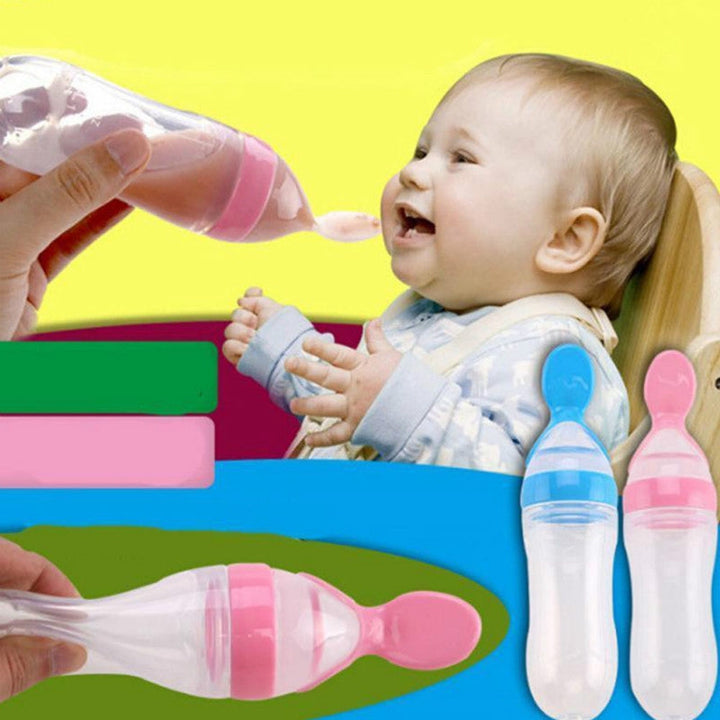 Lepelfles voor Babyvoeding - FeedEase