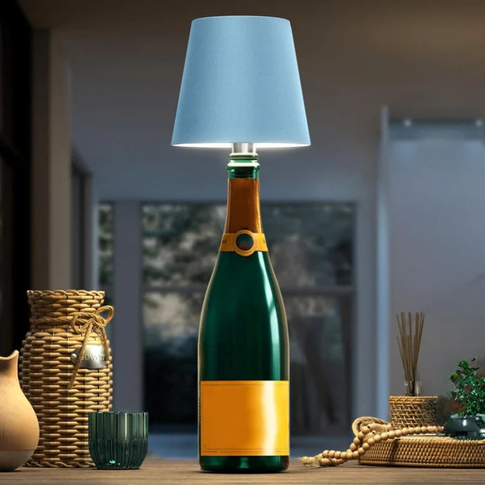 Draagbare LED Fleslamp - GlowBottle