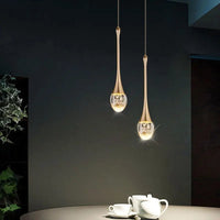 Glazen Hanglamp met Warme Lichtgloed - Vetra