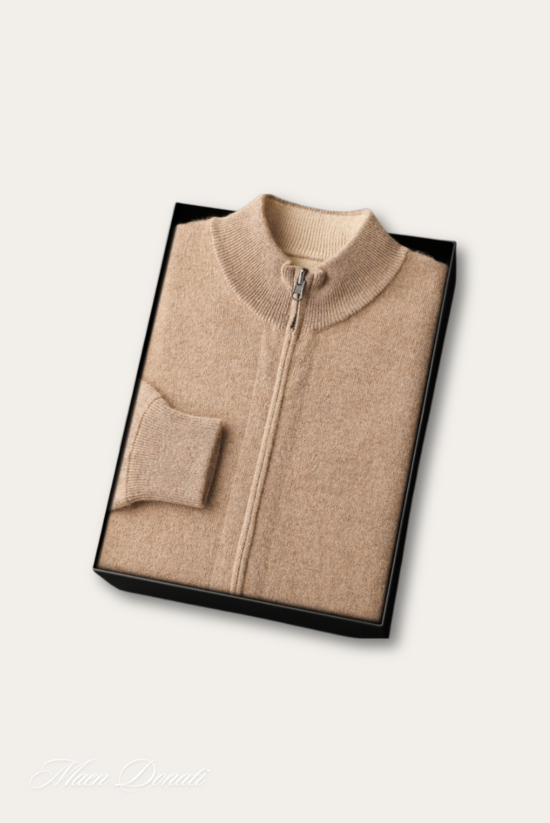 Luxe Warm Kasjmiervest voor Heren - Rowan