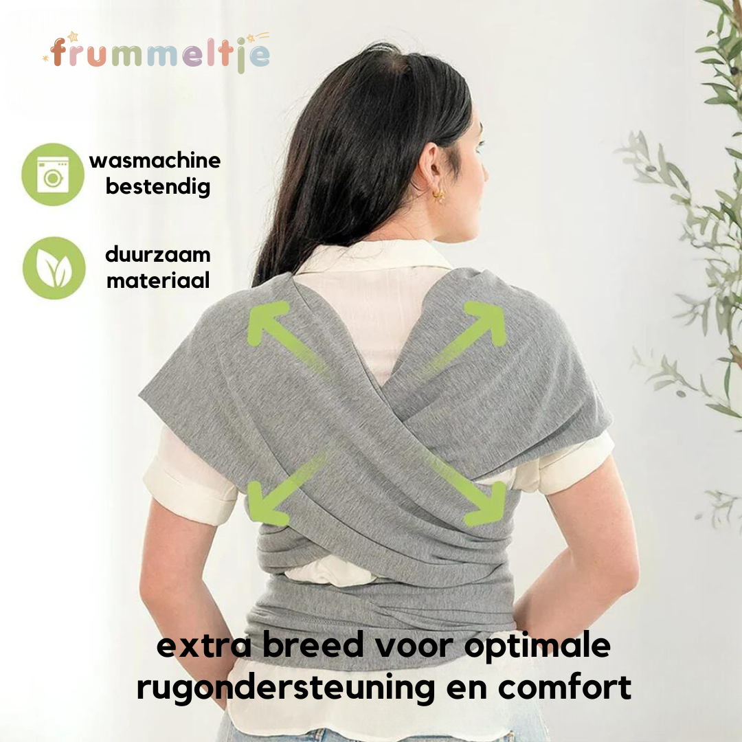 Rugondersteunende Baby Draagdoek -  CuddleWrap