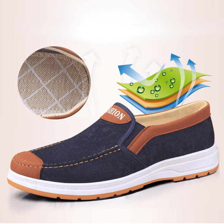 Heren Slip-On Canvas Schoenen – Matteo