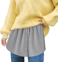 Dames Shirtverlenger met Elastische Tailleband - Noelle