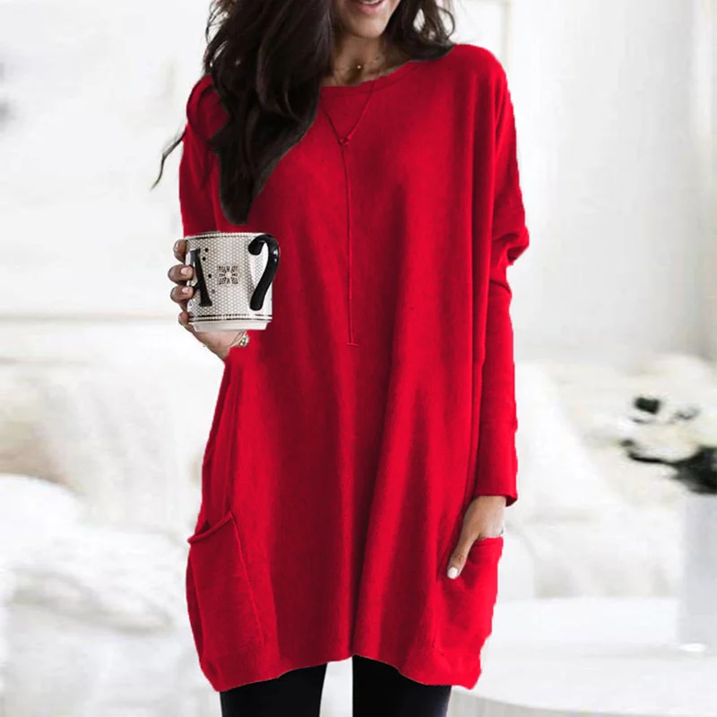 Trendy Tuniek met Lange Mouwen - Celina