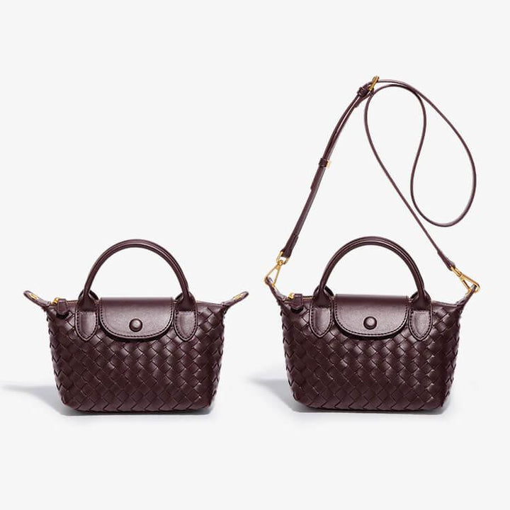 Gevlochten Mini Tas - Elena