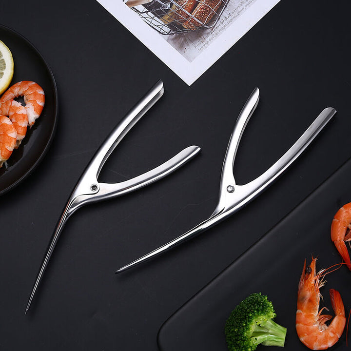 Roestvrijstalen Garnalenpeller - ShrimpEase