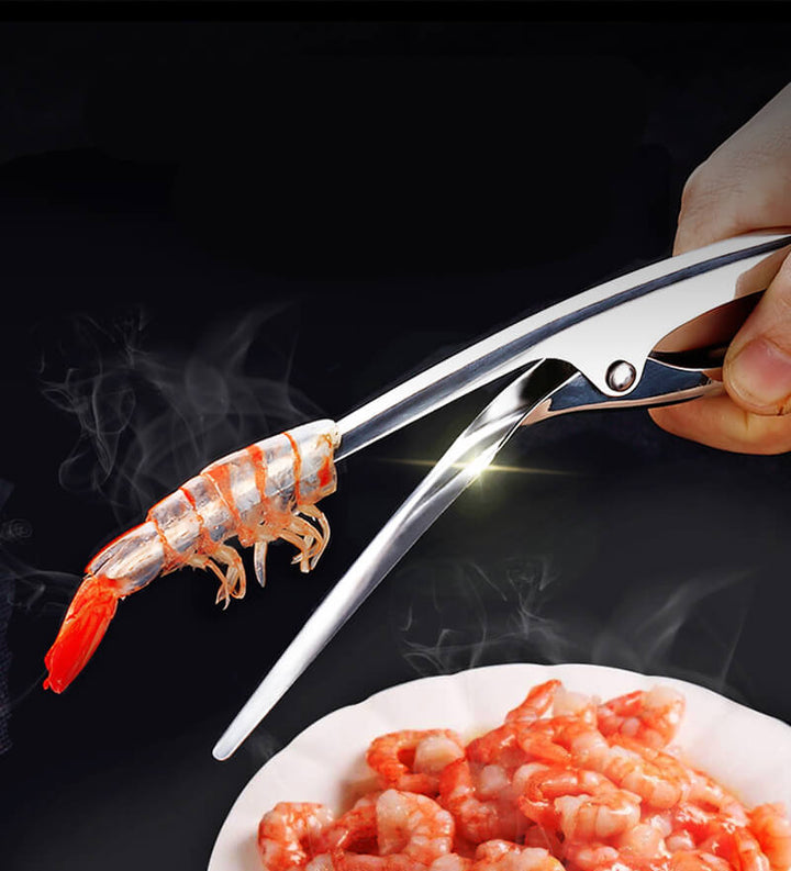Roestvrijstalen Garnalenpeller - ShrimpEase
