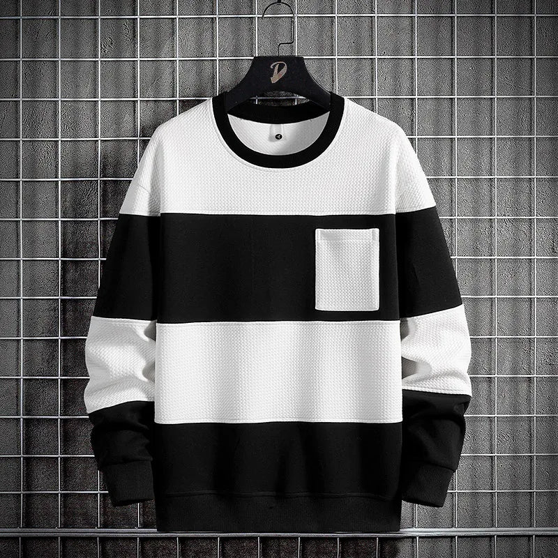 Vardi Dante™ Noah Stripe Sweatshirt | Gestreepte en stijlvolle trui