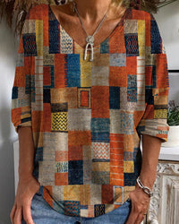 Losvallende Katoenen Dames Top – Amira