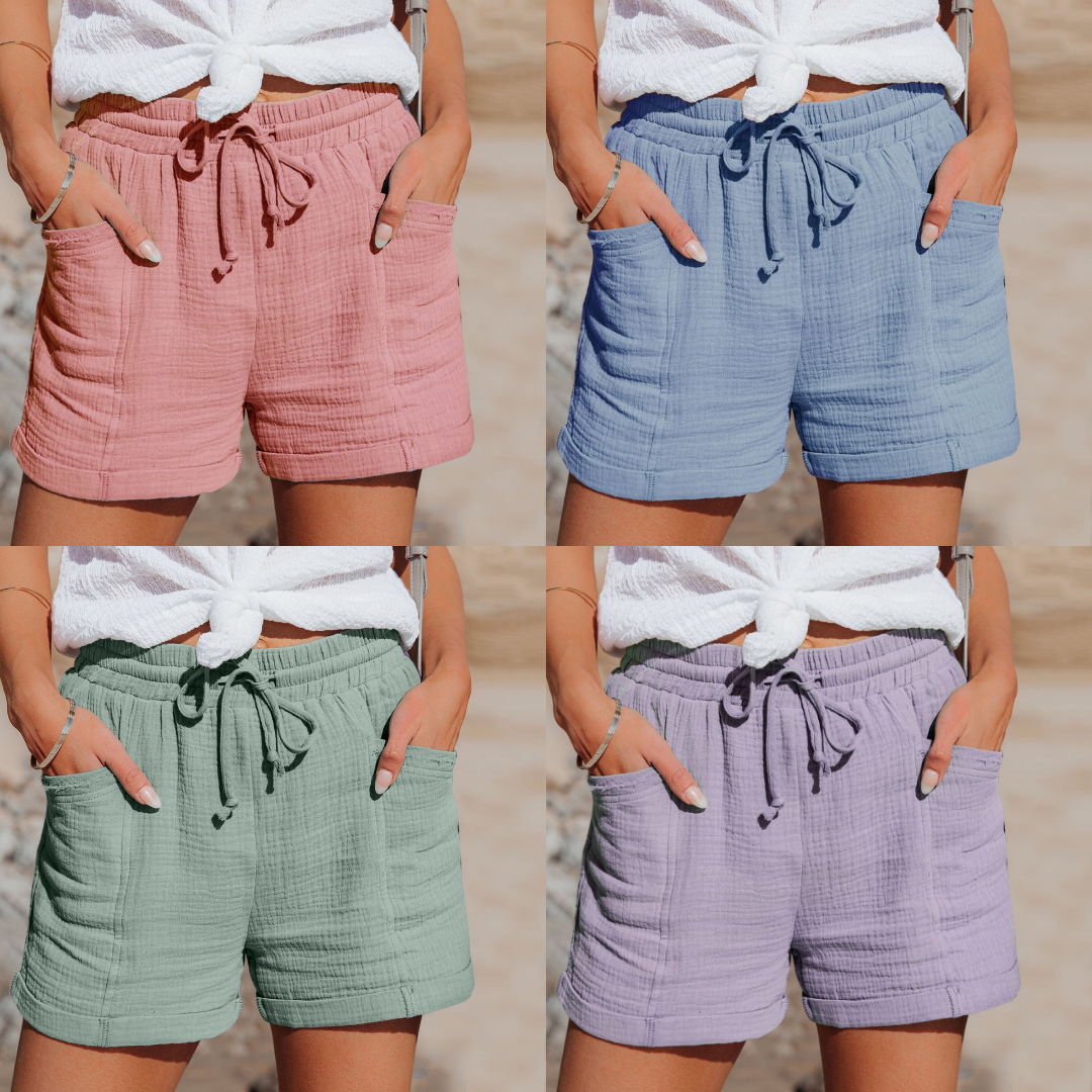 Zomerse Katoenen Shorts - Livia