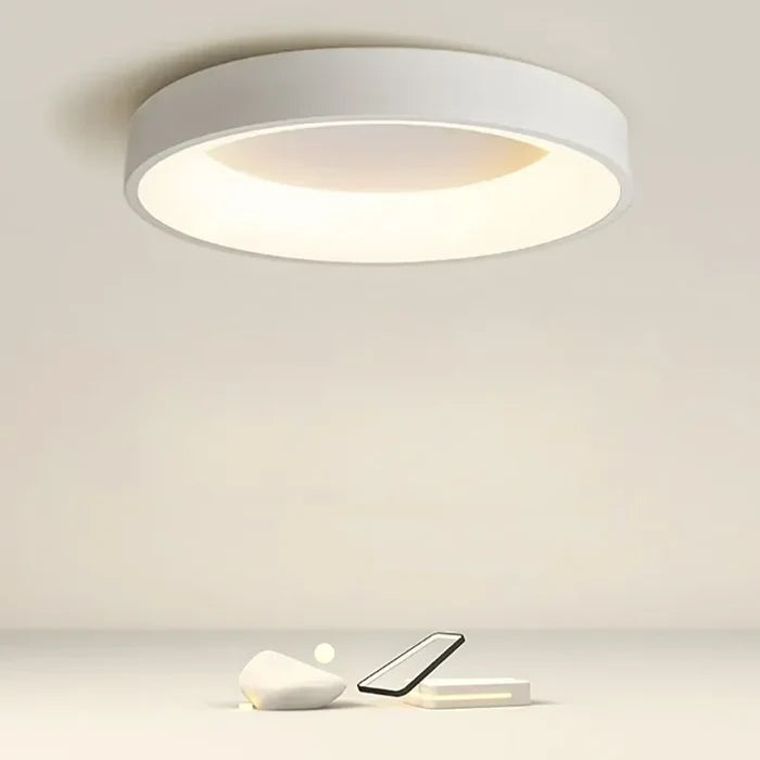 Scandinavische Ronde LED-Plafondlampen - NordicGlow