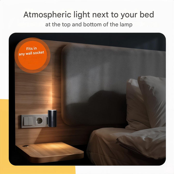 Dimbare Nachtlamp met Sensor - LumenGuard