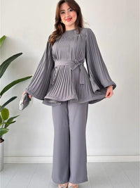 Dames Geplooide Kledingset – Selene