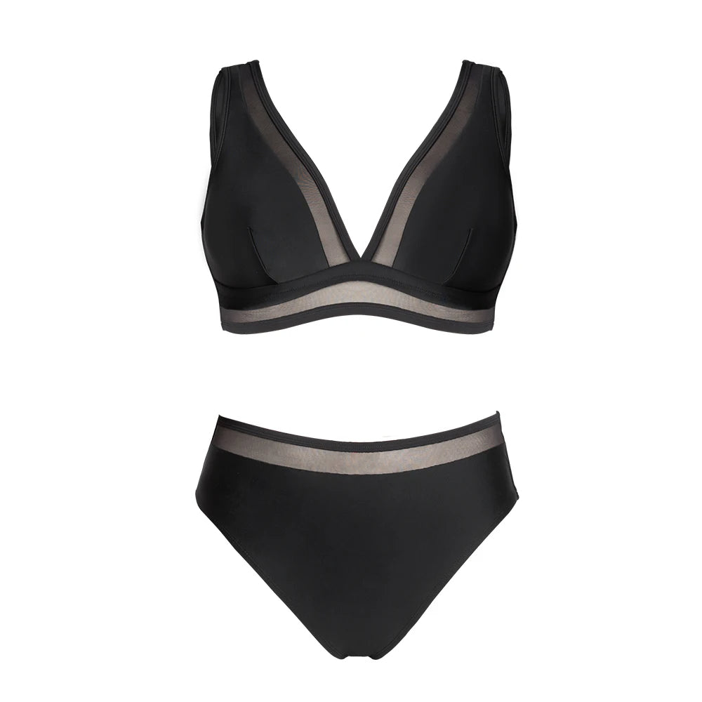 Vardi Dante™ Sandy Midnight Plus-Size Bikini | Flatterend & Stijlvol