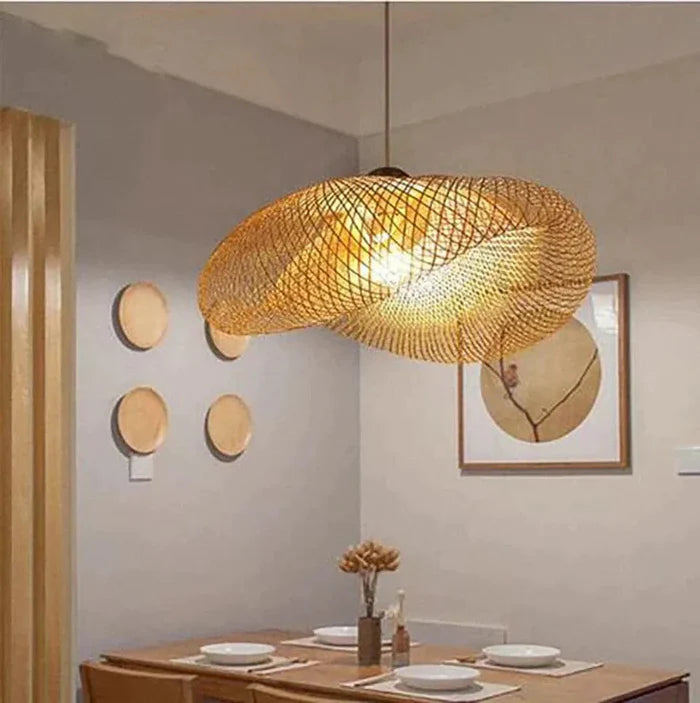 Trendy Rotan Hanglamp - NaturGlow