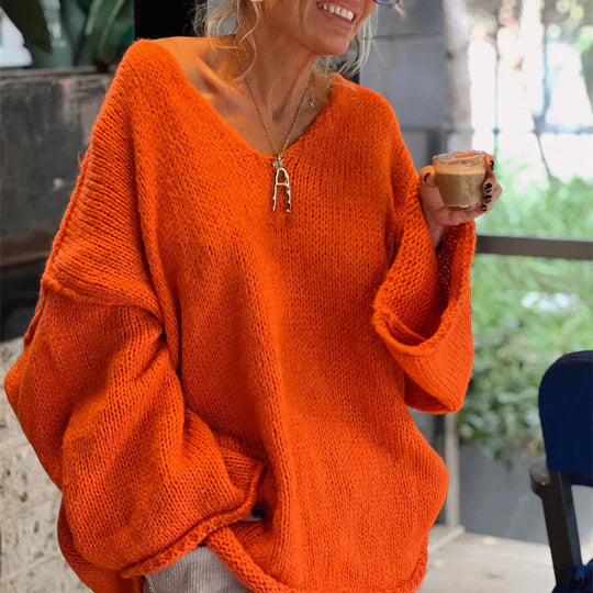 Trendy Damestrui met V-hals - Clara