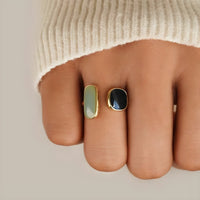 Pierścionek Aquamarijn - Serena