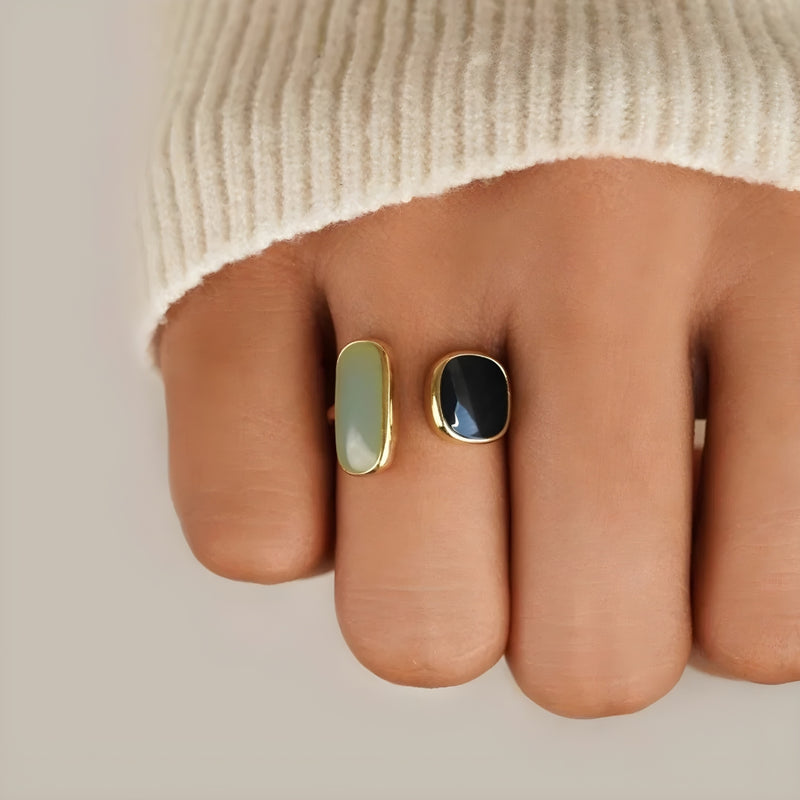 Pierścionek Aquamarijn - Serena