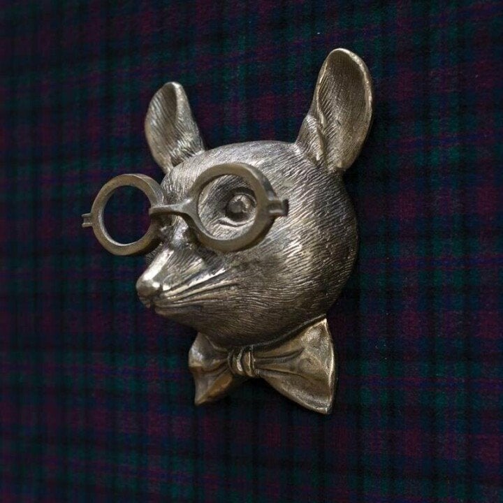 Dekoracja ścienna z zabawną głową zwierzęcia - WallCritters