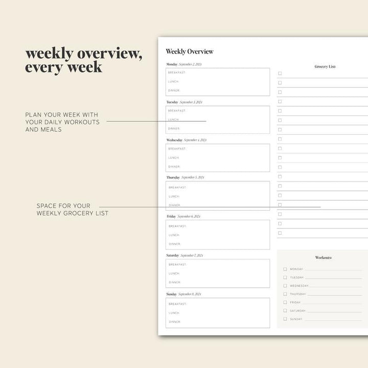 Dagelijkse Planner 24-25 - PlanEase