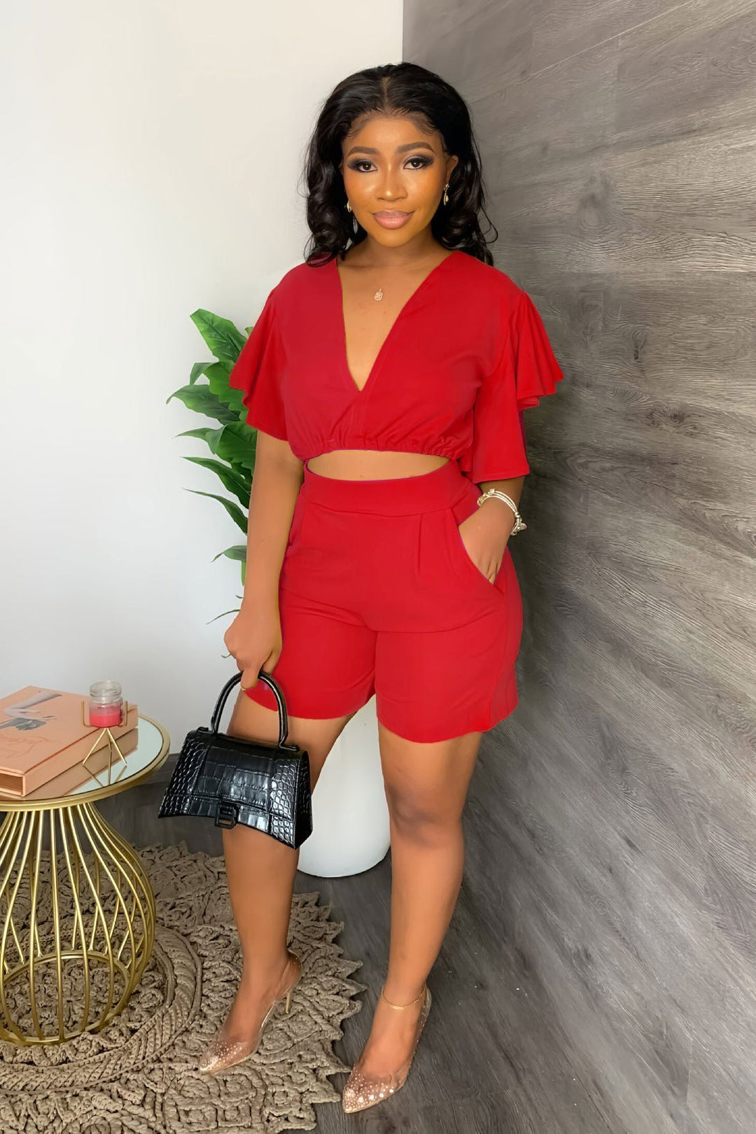 Trendy Zomerset met Geplooid Ontwerp - Marlene