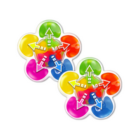 Zabawka sensoryczna do kolorowej nauki (zestaw 2) - KleurKameraad