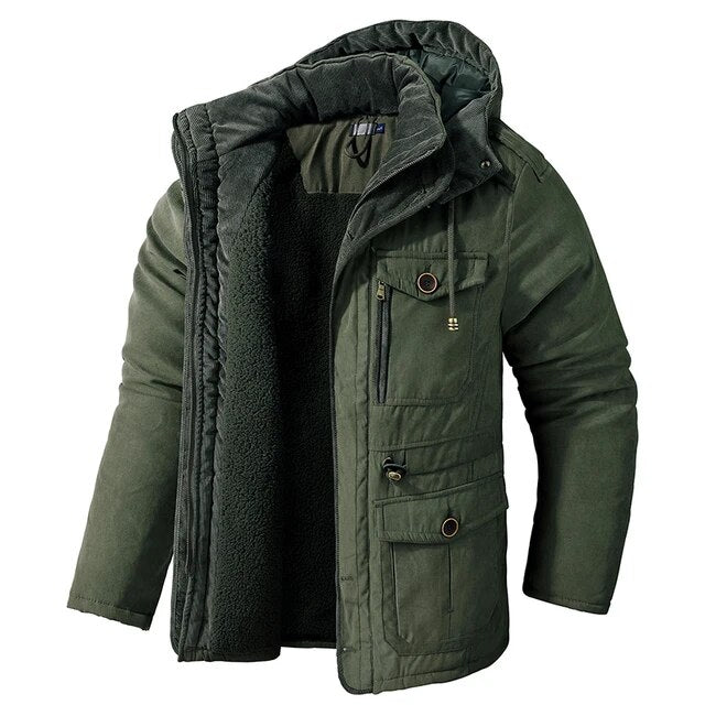 Vardi Dante™ militaire parka | Een coole jas met een warme en gezellige voering