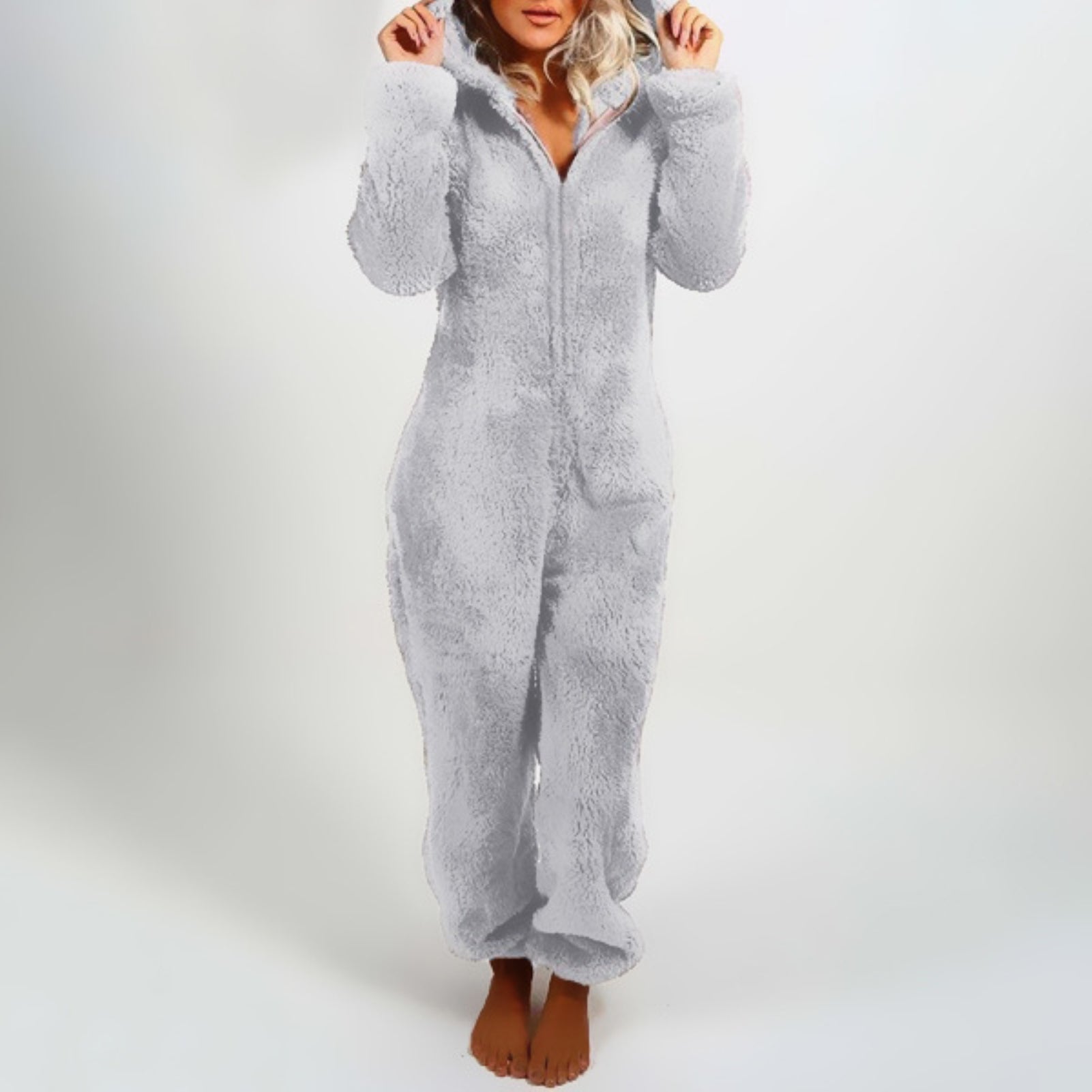 Pluche Comfy Onesie voor Dames - Harper