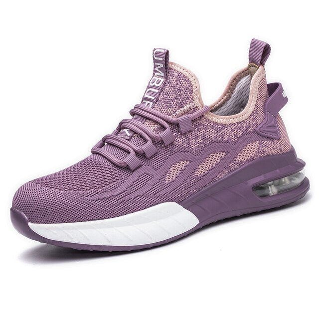 Ademende damskie buty ochronne z twardym noskiem - SteelSafe