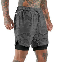 Heren Hardloopshort met Dubbele Laag – Milan