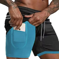 Heren Hardloopshort met Dubbele Laag – Milan
