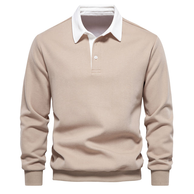 Luxe Heren Polo Trui - Oliver