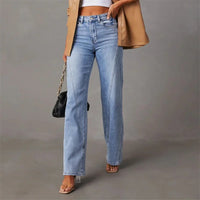 Trendy Flared Spijkerbroek - Amarine