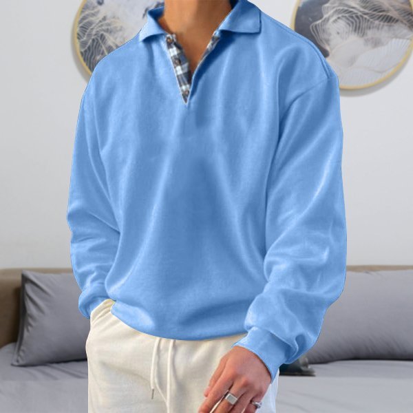 Casual Heren Polosweater - Oliver