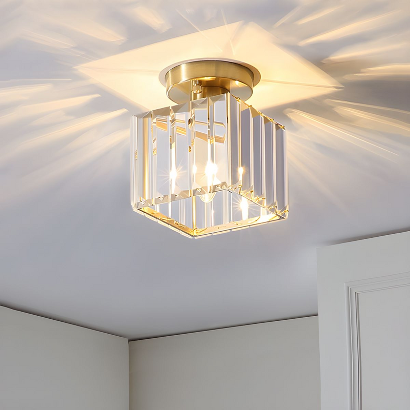 Moderne Kristallen Plafondlamp - CrystalGlow