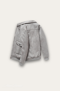 Trendy Grijze Herenjas – Matteo