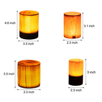 Stijlvolle LED Tafellamp - WoodGlow