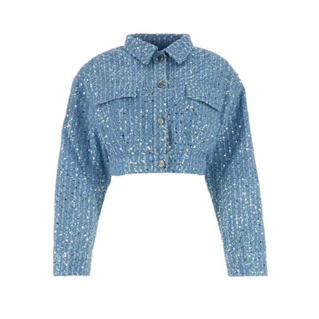 Denim Set met Pailletten - Nova