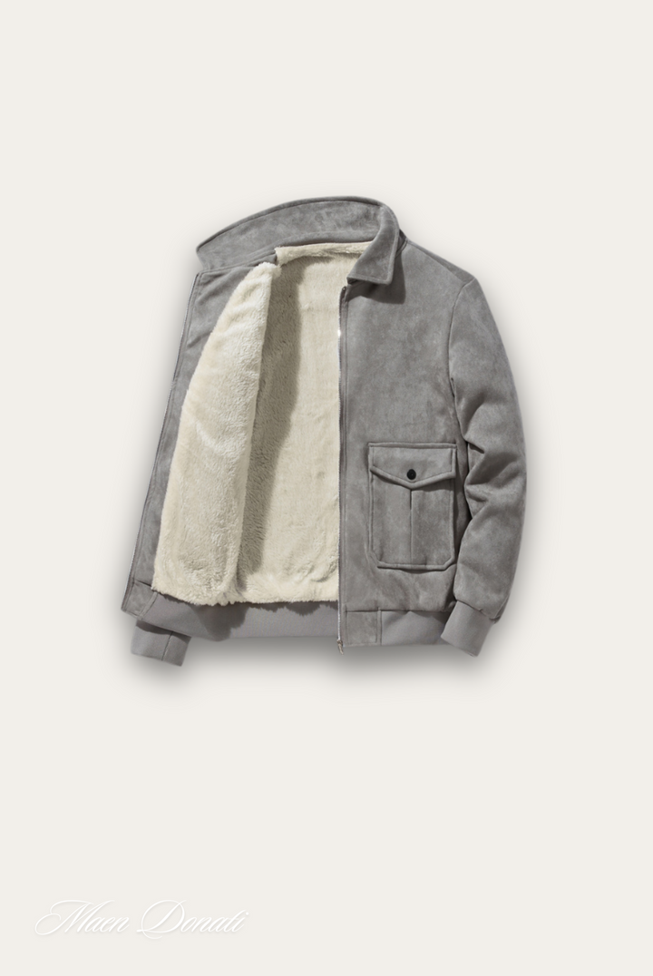 Trendy Grijze Herenjas – Matteo